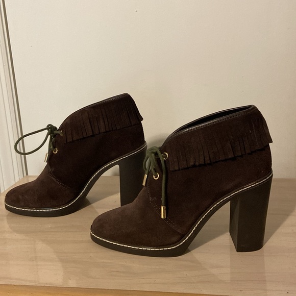 Tory Burch Women's Fringe Ankle Boots New - Picture 4 of 9